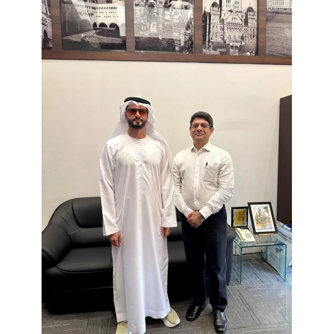 AlNser Holding Chairman Explores Strategic Investment Corridors in Mumbai, Highlighting Historic $100 Billion UAE-India Trade Milestone