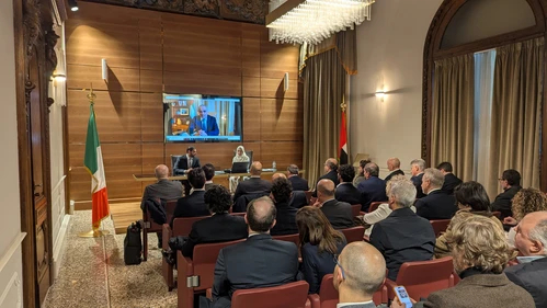 Expanding Horizons: UAE-Italy Collaboration | Al Wazan Group at the UAE Embassy in Rome AEIT